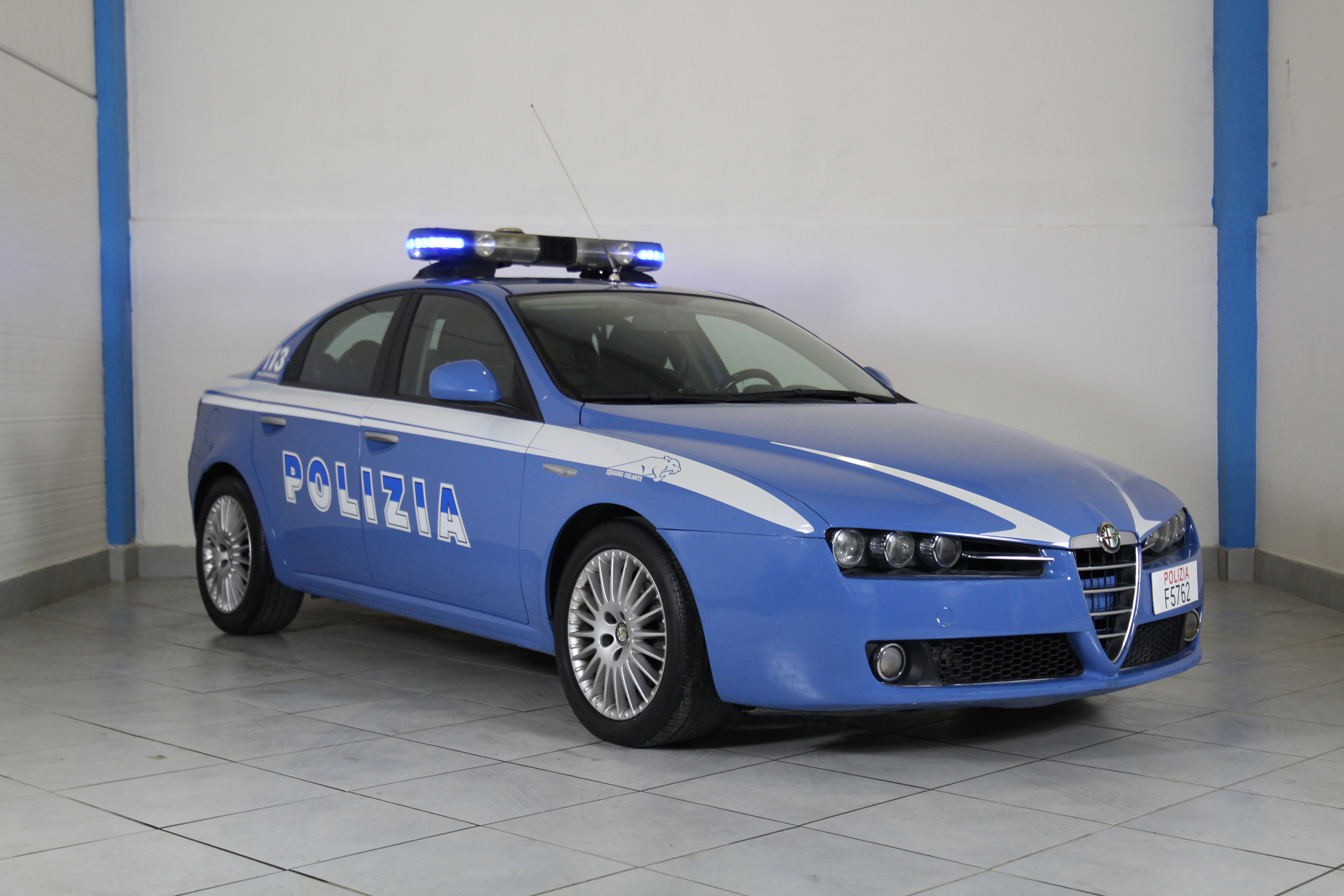 PORTACHIAVI MACCHINA ALFA 159 POLIZIA DI STATO